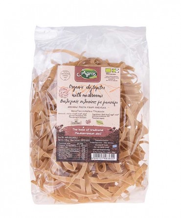 Agros Tis Pindou - Noodles with Wild Mushrooms BIO