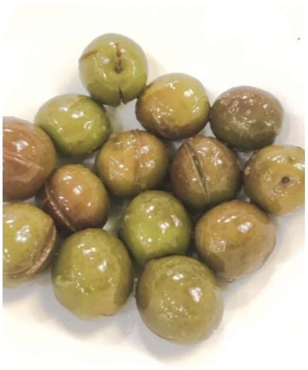 Calypso - Green Olives "Makris" Variety in Brine,BIO 350gr