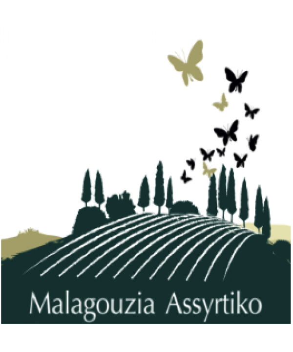 Georgas Family - Malagouzia & Asirtiko White Dry Wine BIO