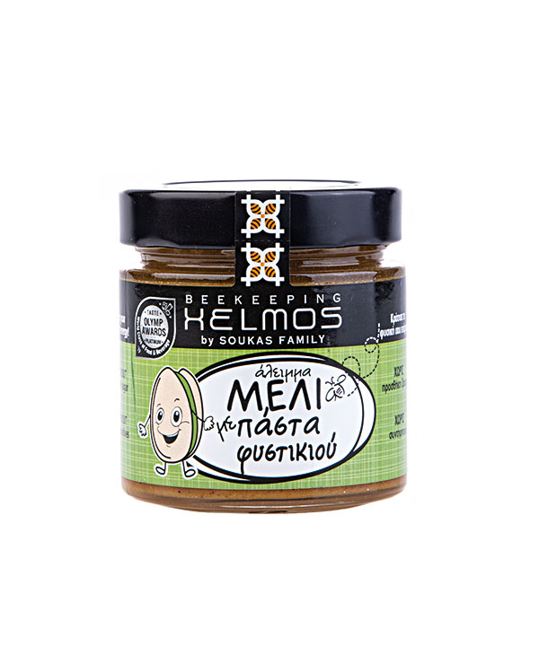 Helmos Honey - Honey Spread with Aegina Pistachio