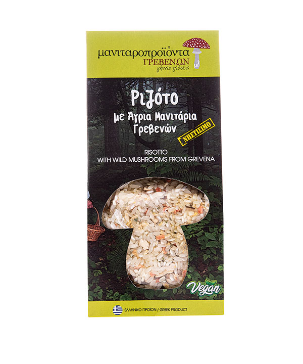 Grevena Mushroom Products - Risoto with Mushrooms, 250gr