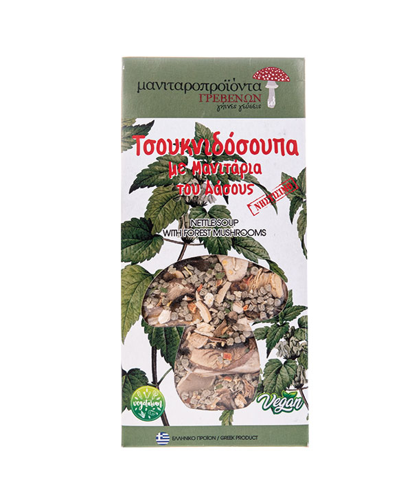 Grevena Mushroom Products - Nettle Mushroom Soup, 400gr