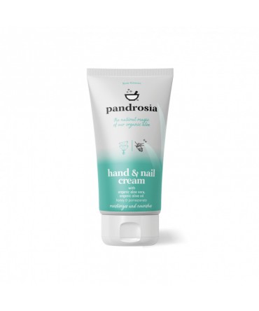 Pandrosia - Natural Cream for Hands & Nails with Organic Aloe Vera BIO