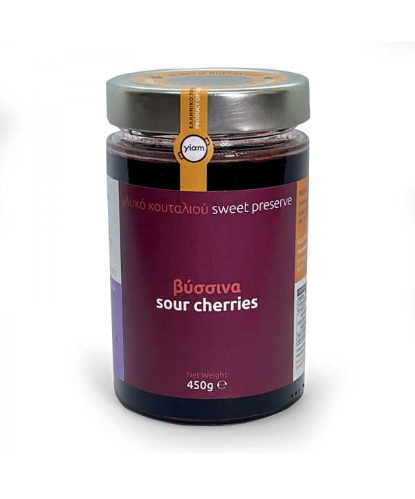 Yiam - Sour Cherry Spoon Sweet, 450gr